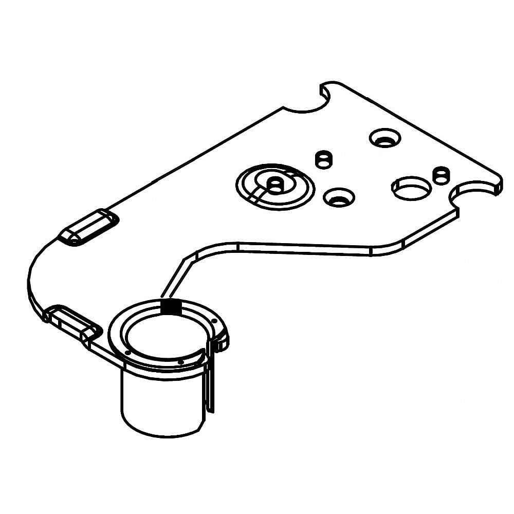 Part #w11032620, Hinge Assy-T / 5.75 x 3.12 x 1.25