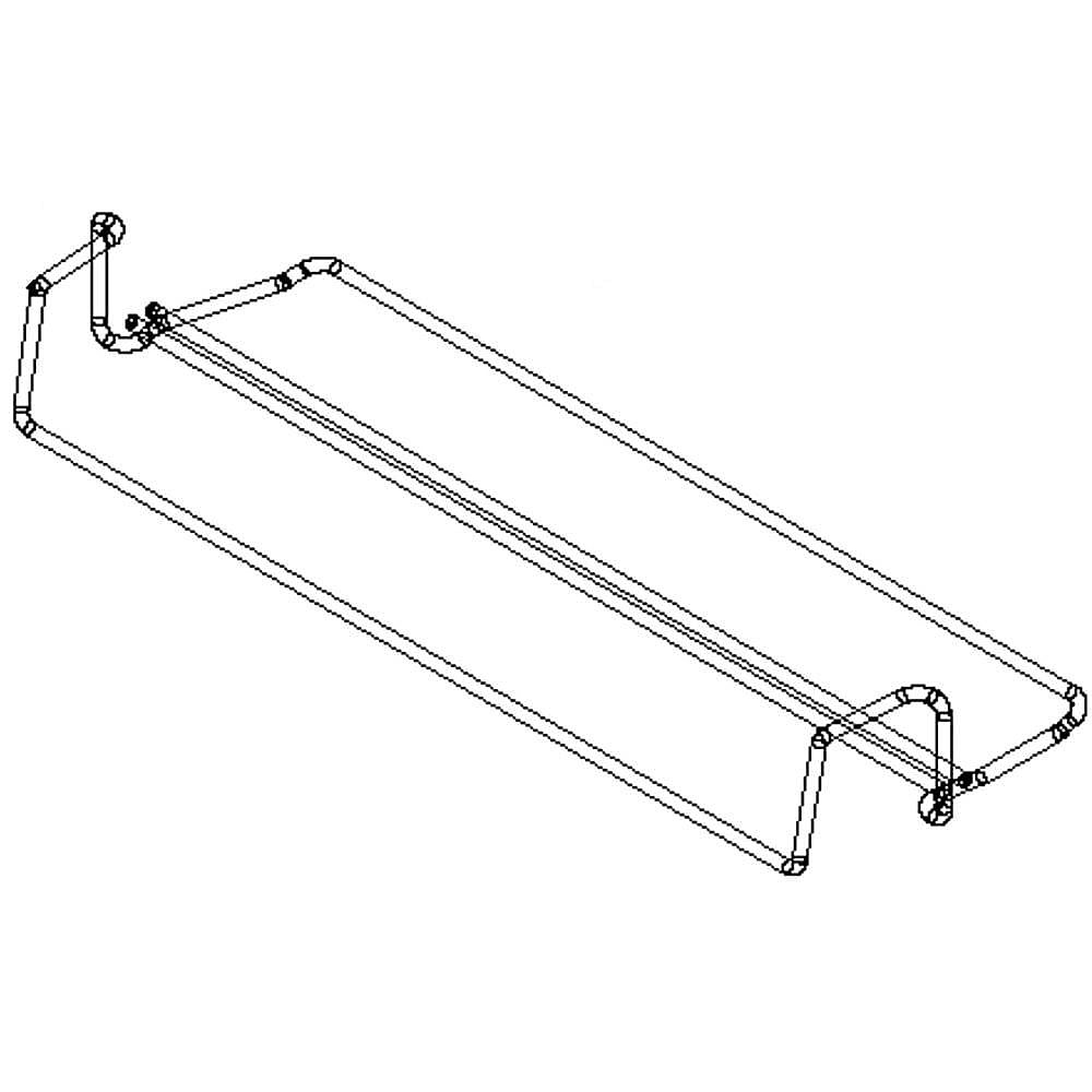 Part #w11034218, Refrigerator Can Rack / 16.75 x 5.50 x 2.25