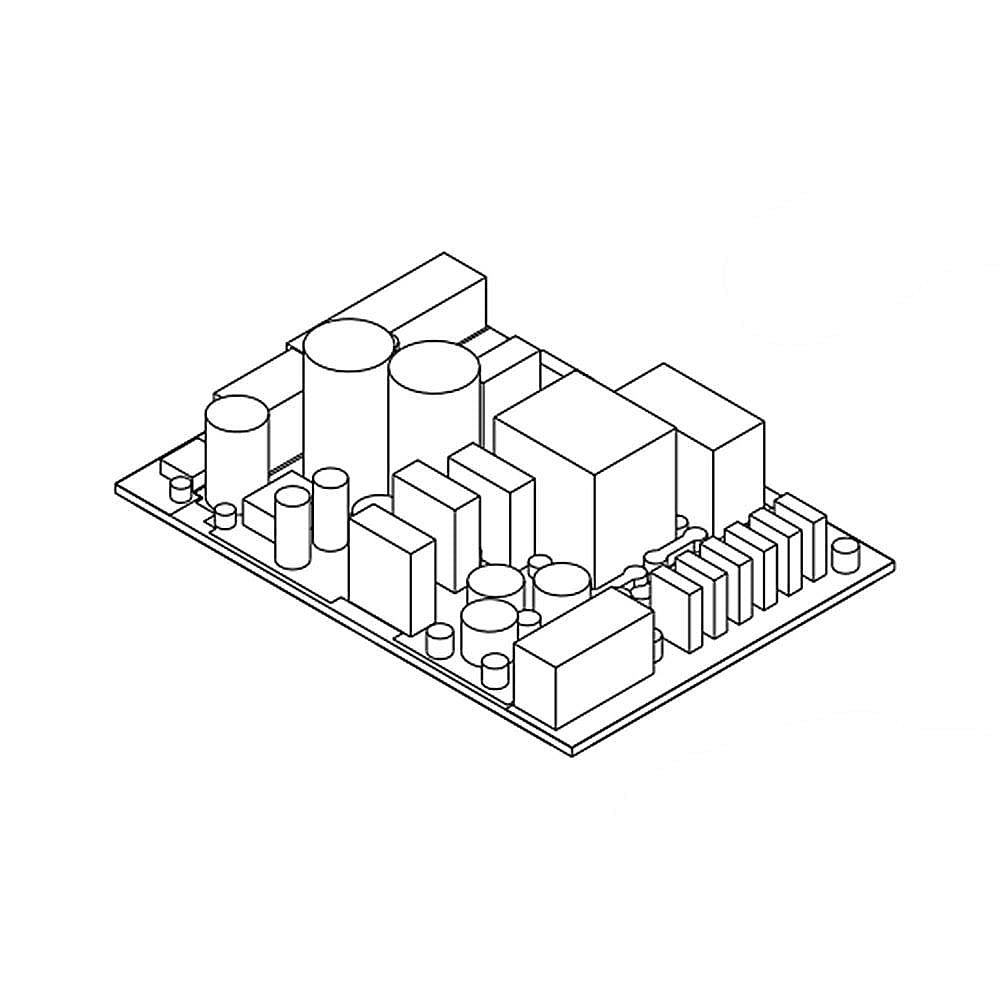 Photo of GE Part #w11034365, Refrigerator Electronic Control Board | 10.63 x 5.00 x 2.75 from Repair Parts Direct