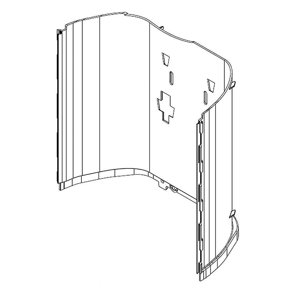 Part #w11045975, Wall, Dispenser False (White) / 11.25 x 10.50 x 10.00