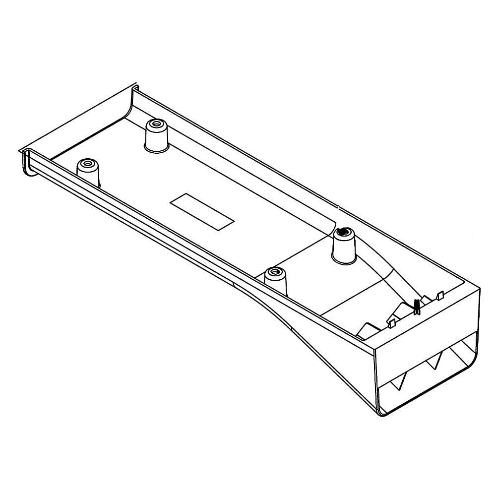 Kenmore Part #w11084314, Duct- Air, F | 17.25 x 5.25 x 3.13