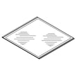 Refrigerator Freezer Glass Shelf, Lower W11097340