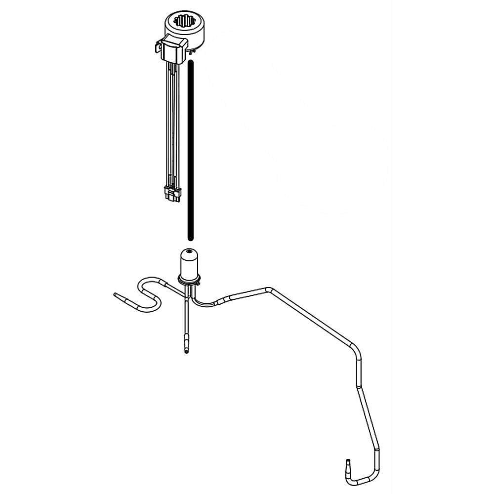 Part #w11575001, 3-Way Valve | 8.50 x 5.25 x 8.50