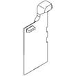 Freezer Air Duct for Amana ASI2175GRS03 - Part W11099844