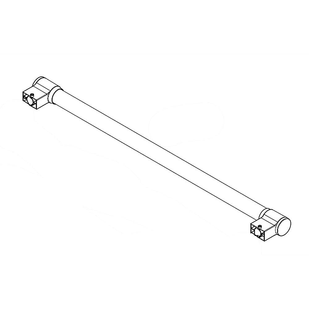 Part #w11102445, Refrigerator Handle / 3.44 x 2.82 x 30.94