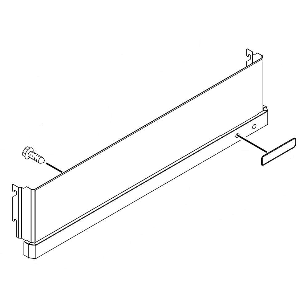 Refrigerator Machine Compartment Grille (Stainless)