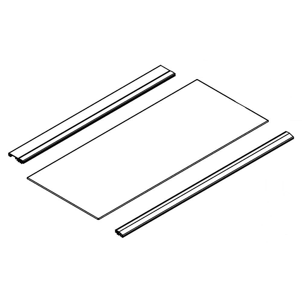 Part #w11105826, Refrigerator Freezer Shelf Assembly | 30.75 x 19.50 x 2.25