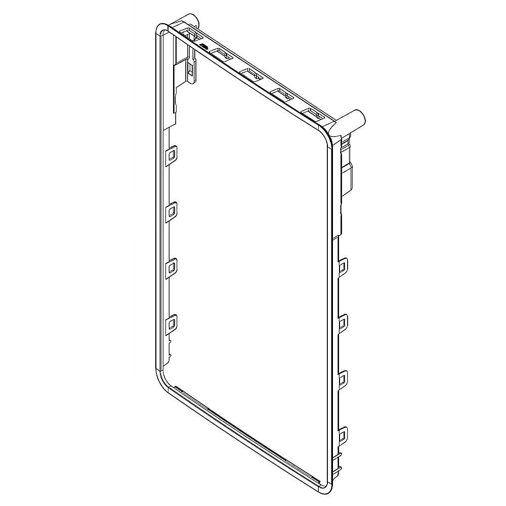 Photo of Part #w11125932, Trim | 16.07 x 2.82 x 13.50 from Repair Parts Direct