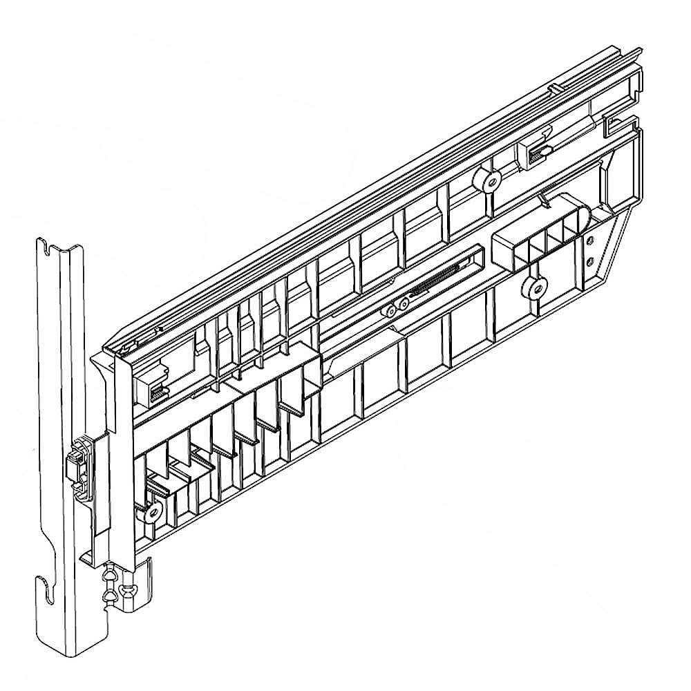 Part #w11129400, Refrigerator Bracket / 18.32 x 3.82 x 27.94