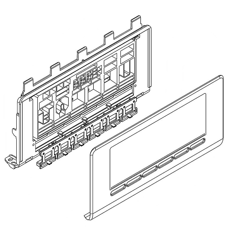 Refrigerator Dispenser Control Board and Panel Assembly