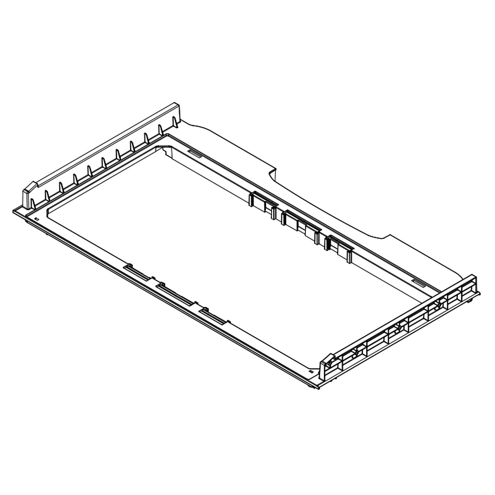 Part #w11133636, Crisper Cover / 32.25 x 18.00 x 4.00