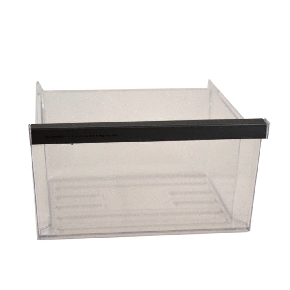 Part #w11162443, Whirlpool Refrigerator Crisper Drawer (Replaces W11046494) / 20.00 x 11.85 x 18.20