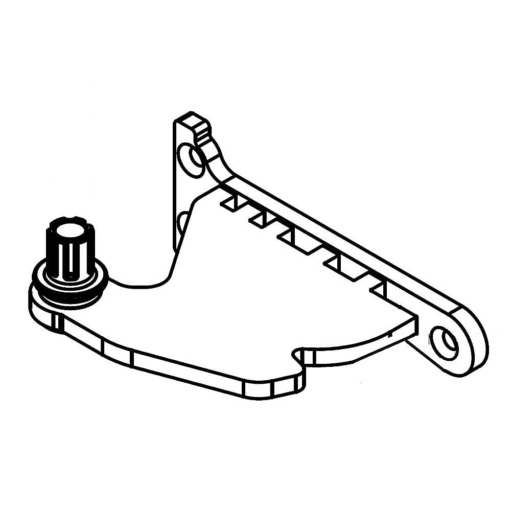 Part #w11167119, Door Hinge / 4.50 x 2.95 x 1.75