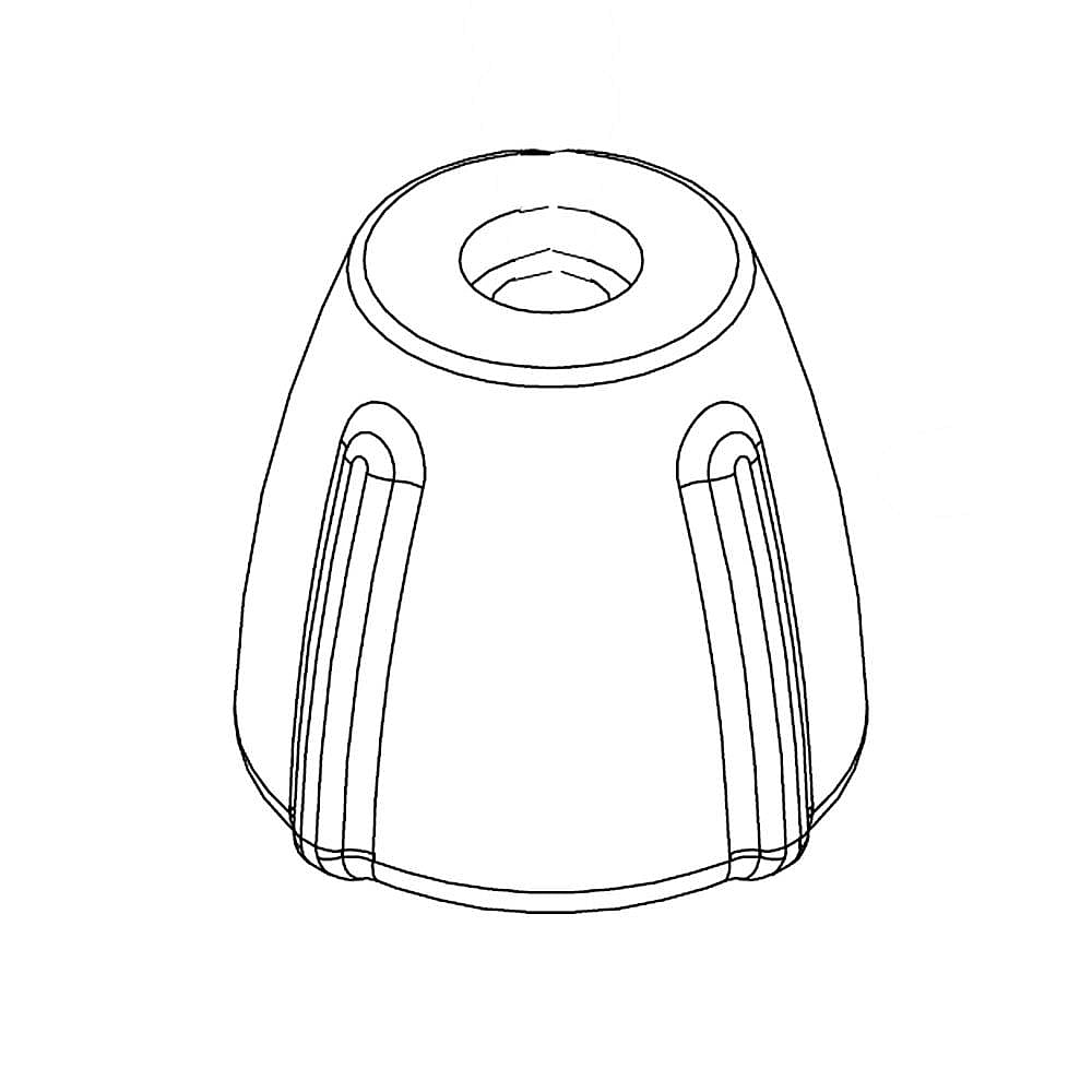 Part #w11545335, Refrigerator Leveling Leg (Replaces W11176400) / 1.00 x 1.00 x 1.00