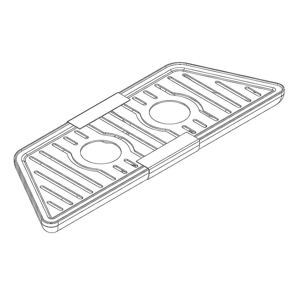 Part #w11177738, Drip Tray / 9.50 x 3.25 x 0.50