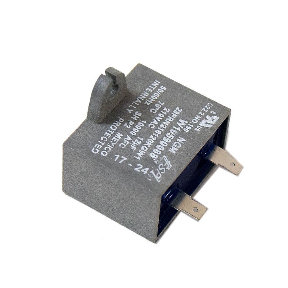 Part #w11179313, Refrigerator Run Capacitor (Replaces W10590088) / 1.62 x 1.50 x 2.00