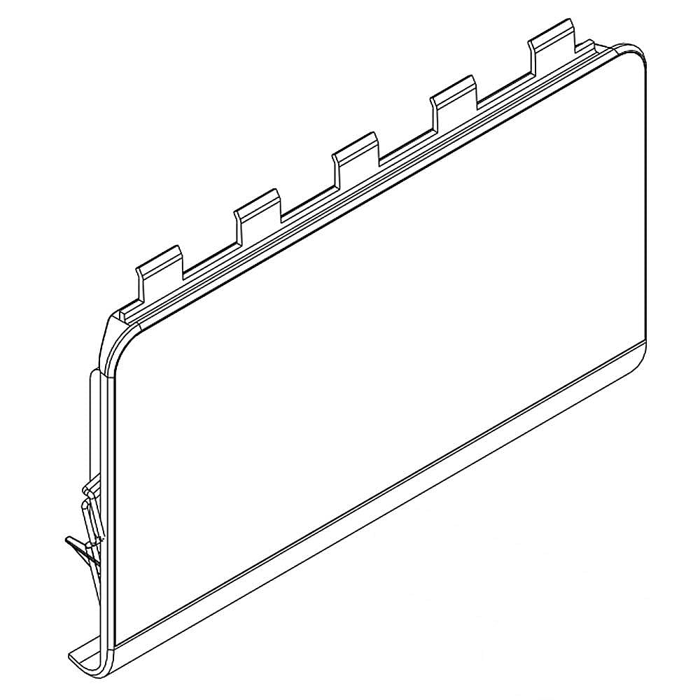 Part #w11184833, Refrigerator Dispenser User Interface Control (Biscuit) / 10.38 x 7.50 x 3.25