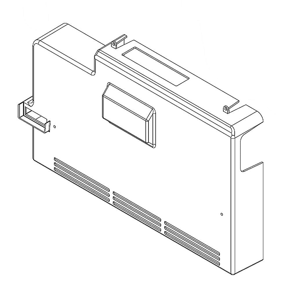 Part #w11188493, Refrigerator Fresh Food Evaporator Cover / 20.50 x 15.80 x 9.25