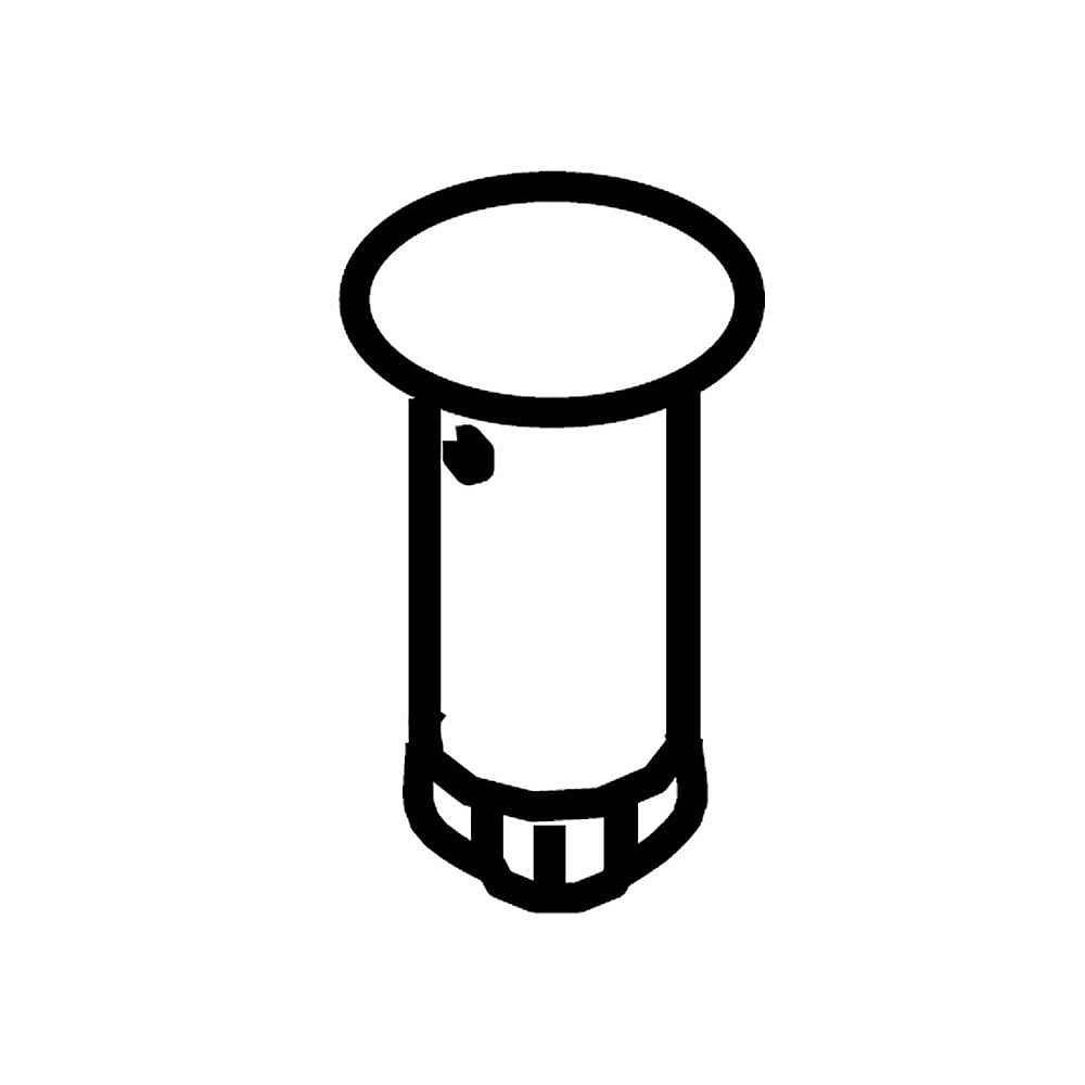 Part #w11189115, Refrigerator Thimble / 1.00 x 0.75 x 0.62
