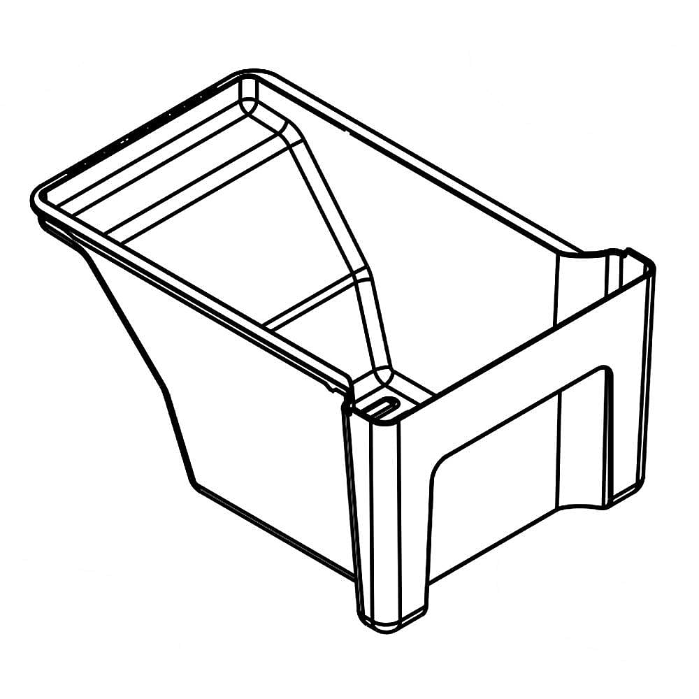 Part #w11190823, Refrigerator Crisper Drawer | 19.25 x 11.50 x 16.25