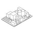 Whirlpool Refrigerator Electronic Control Board for Whirlpool WRS331SDHM03 - Part W11196400