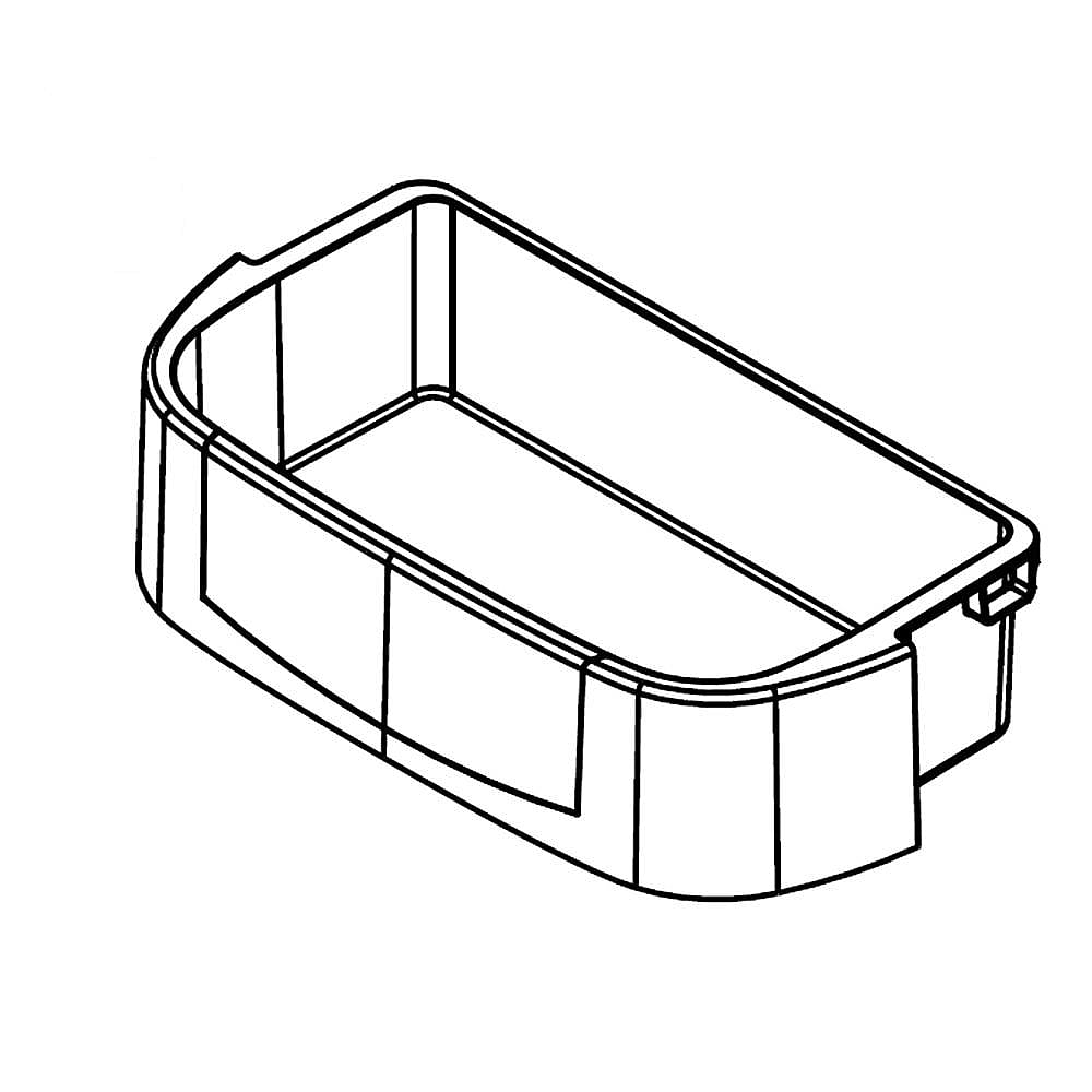 Photo of GE Part #w11197067, Refrigerator Door Bin, Medium | 18.75 x 8.25 x 4.00 from Repair Parts Direct