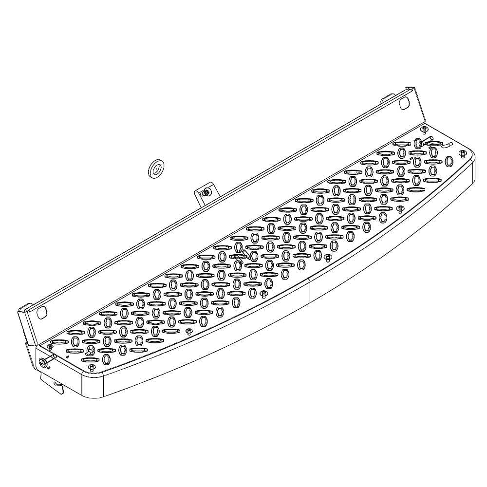 Part #w11199807, Refrigerator Foot Pedal / 31.50 x 10.00 x 6.00