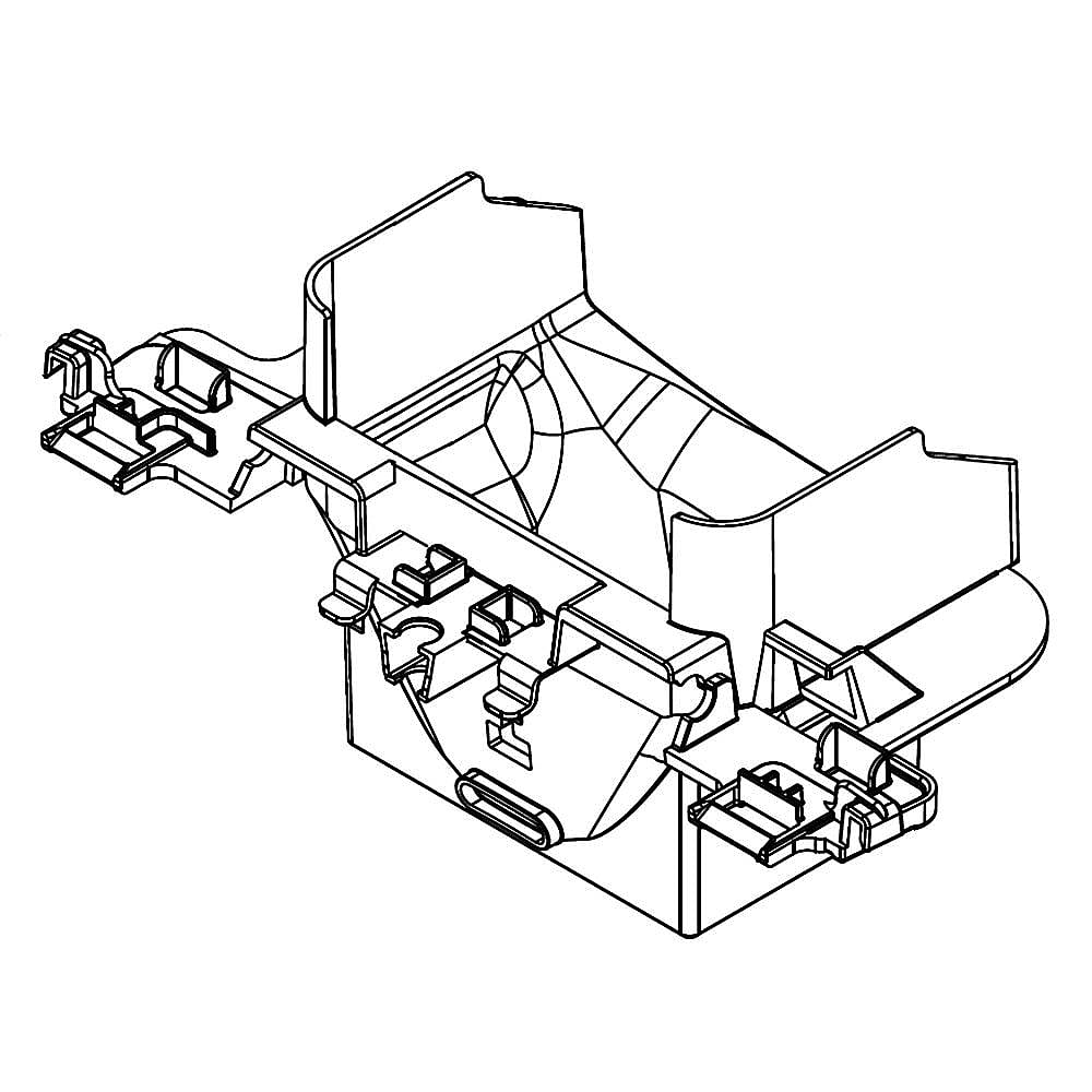 Photo of Part #w11204892, Ice Door | 6.37 x 5.50 x 5.25 from Repair Parts Direct