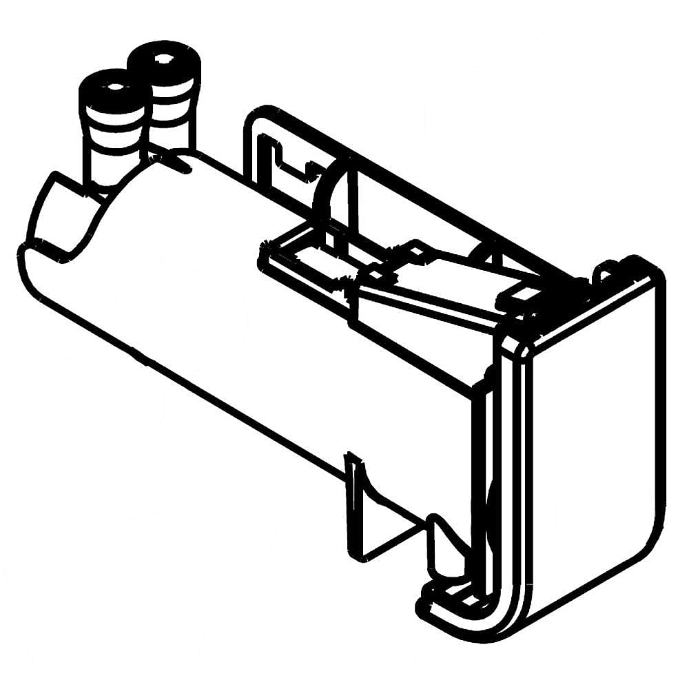 Part #w11211385, Refrigerator Water Filter Housing | 10.38 x 7.50 x 3.25