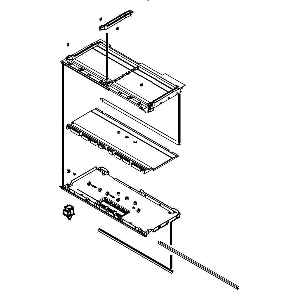 KitchenAid Part #w11215631, Assembly, Floor | 32.25 x 16.75 x 3.75