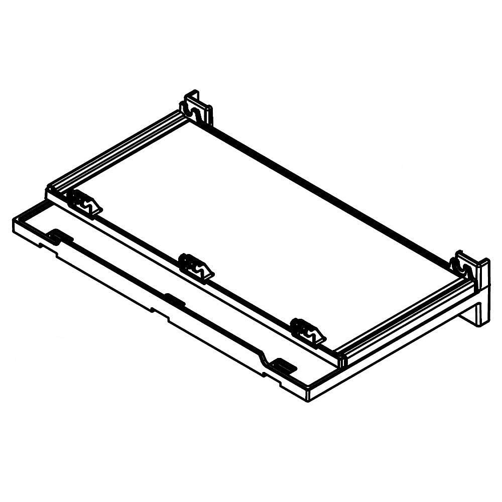 Part #w11216934, Refrigerator Freezer Shelf / 17.25 x 16.50 x 5.50