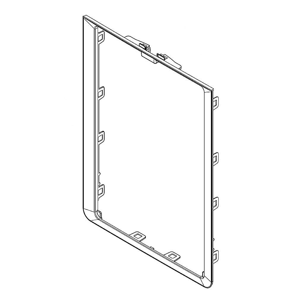 Photo of Part #w11222983, Trim | 14.00 x 13.75 x 1.50 from Repair Parts Direct