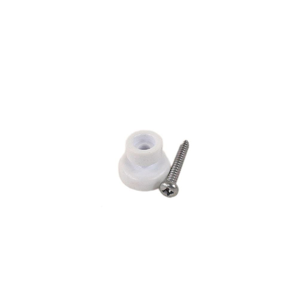 Part #w11223328, Refrigerator Crisper Drawer Cover Support Post / 1.25 x 1.00 x 0.38