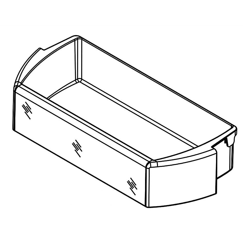 Part #w11223831, Refrigerator Door Bin | 17.00 x 8.75 x 6.00
