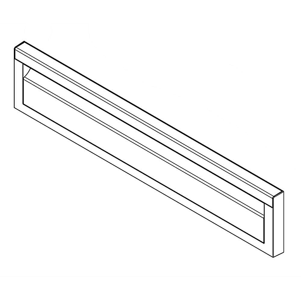 Part #w11226806, Refrigerator Deli Drawer Front Cover / 33.00 x 6.25 x 2.00
