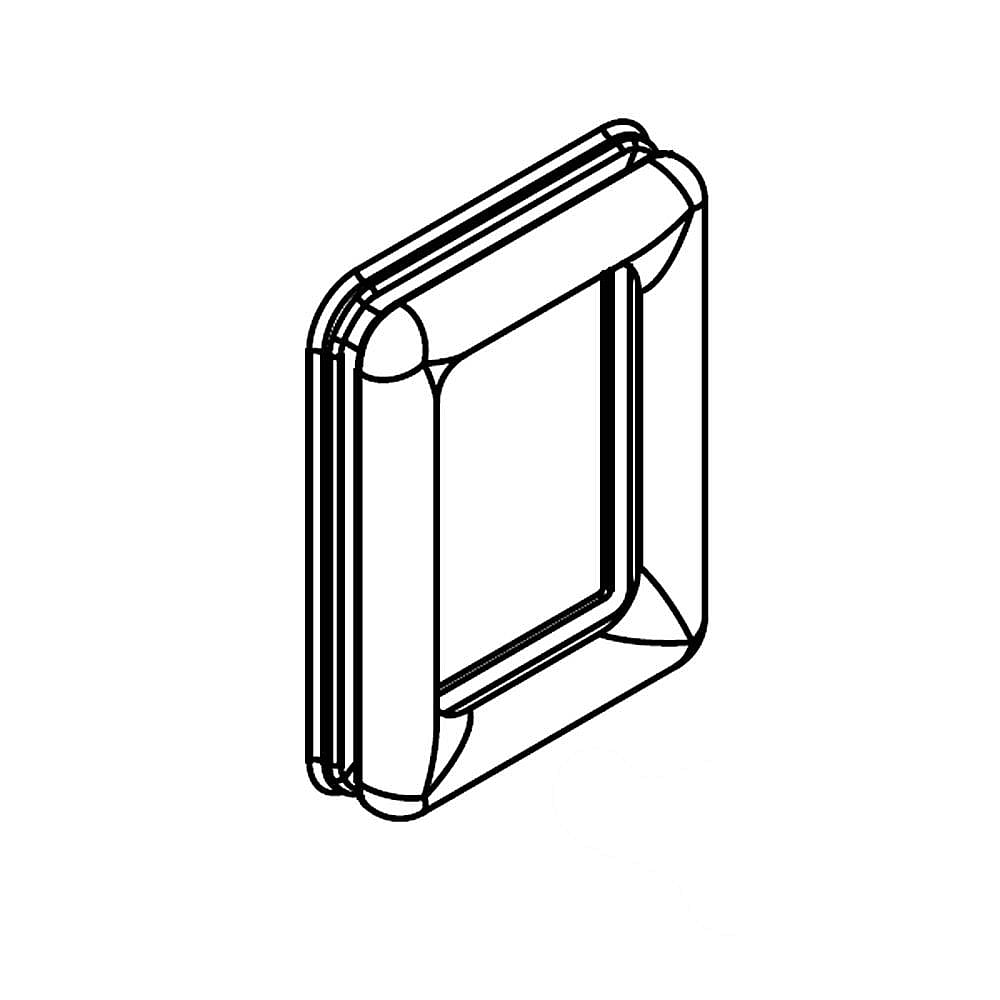 Photo of Part #w11227369, Gasket | 3.25 x 3.00 x 0.25 from Repair Parts Direct