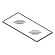 Refrigerator Crisper Drawer Cover Glass Insert W11228031