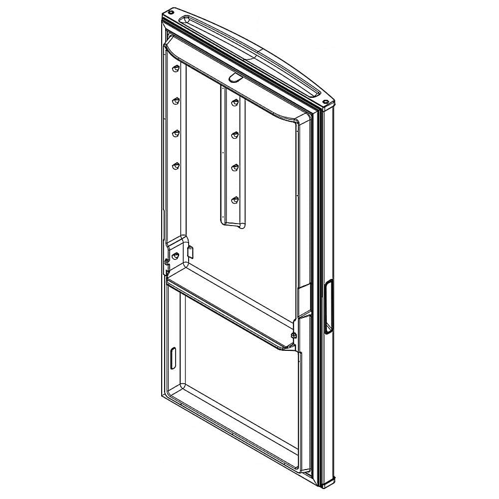 Photo of GE Part #w11233211, Refrigerator Door Assembly from Repair Parts Direct