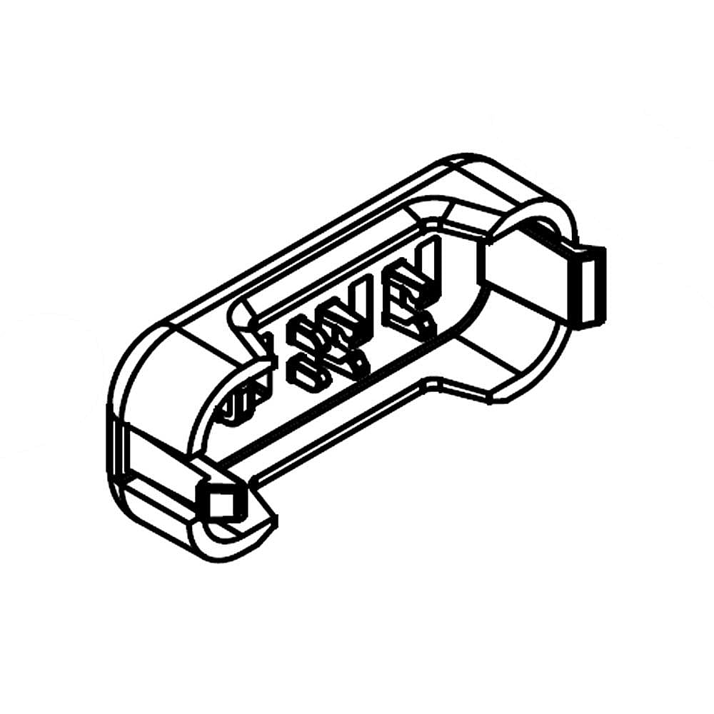 Photo of Part #w11238397, Cover | 2.75 x 1.25 x 1.00 from Repair Parts Direct