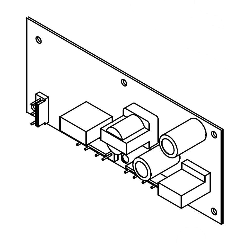 Photo of GE Part #w11241069, Refrigerator Electronic Control Board | 10.63 x 4.63 x 2.38 from Repair Parts Direct