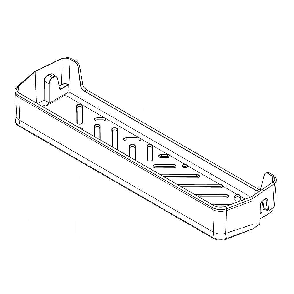 Kenmore Part #w11247924, Refrigerator Freezer Door Bin | 18.25 x 4.75 x 2.50