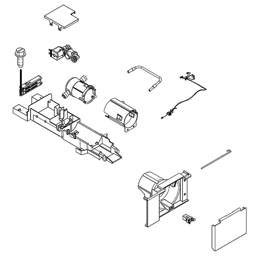 Part #w11248063, Mount-Kit / 24.00 x 7.75 x 4.50