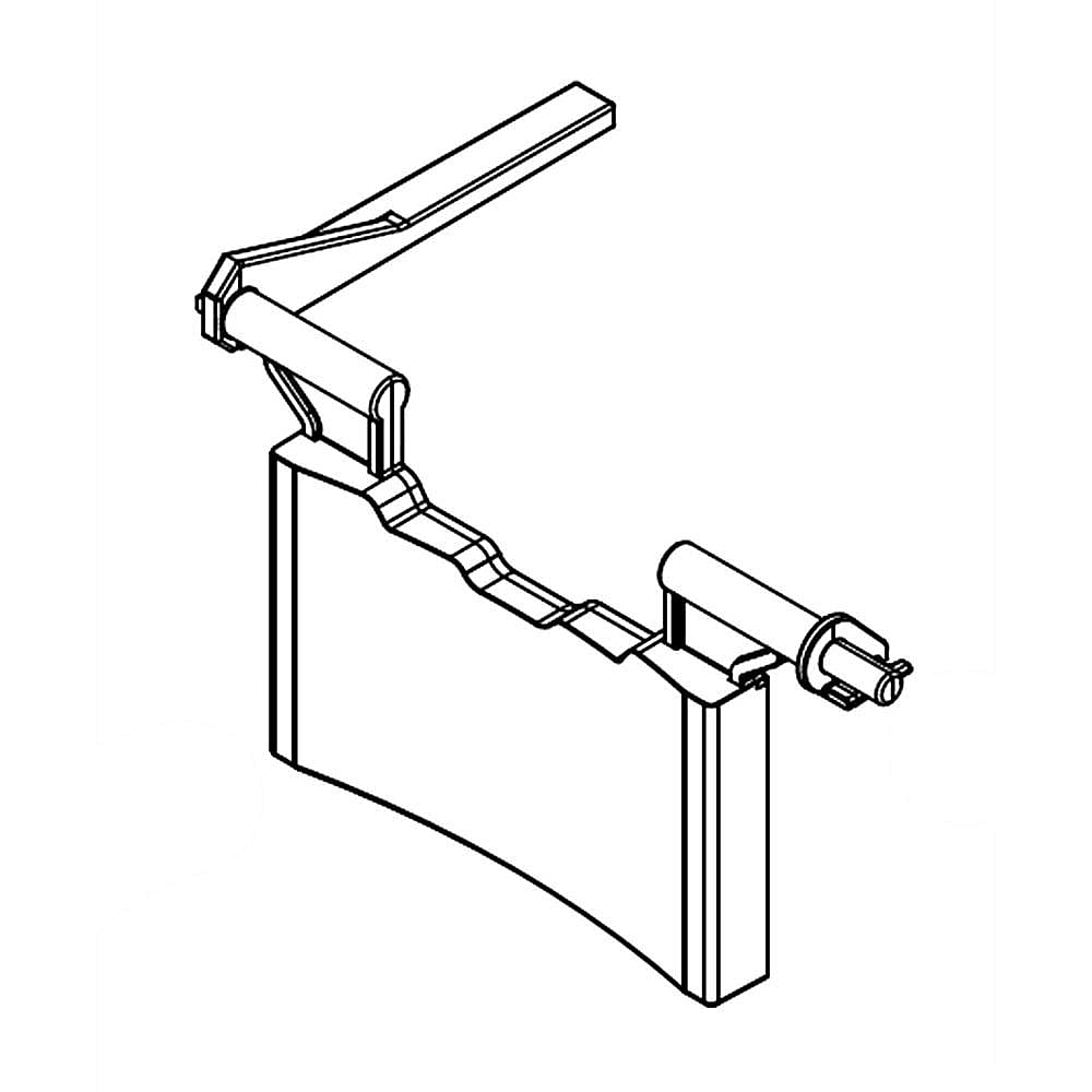 Photo of Part #w11251709, Pad | 4.50 x 4.50 x 3.37 from Repair Parts Direct