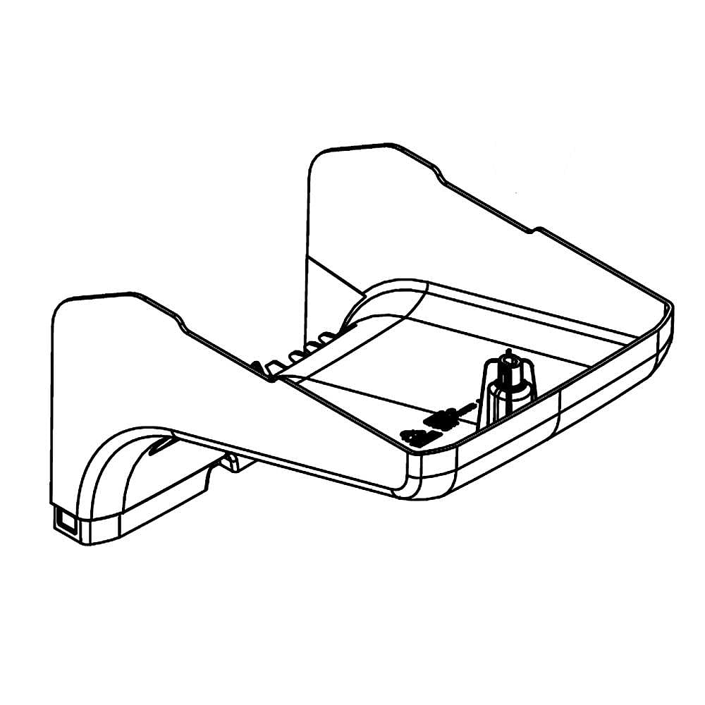 Photo of Part #w11256504, Cover | 11.25 x 6.75 x 4.25 from Repair Parts Direct