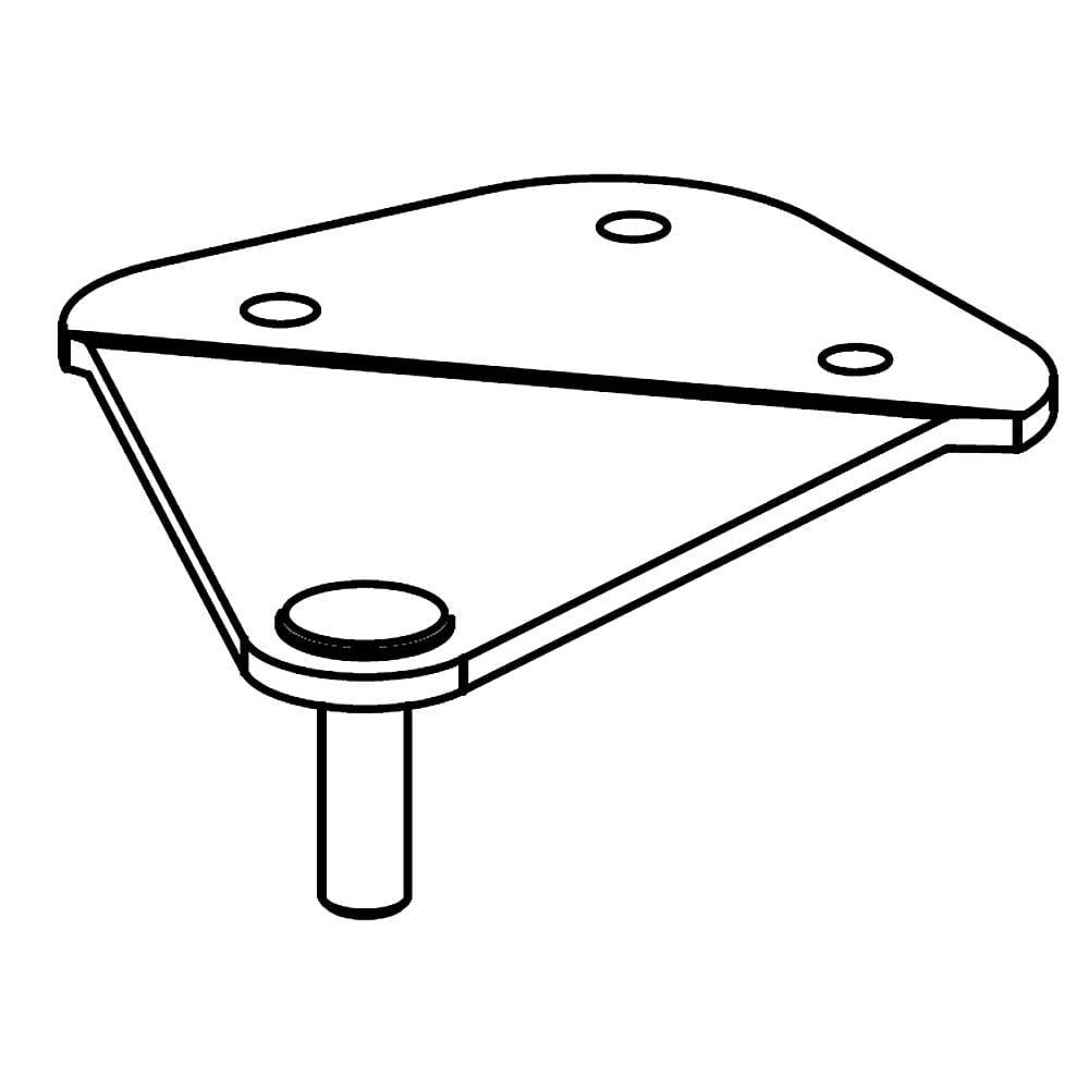 Photo of GE Part #w11264668, Hin-Door from Repair Parts Direct