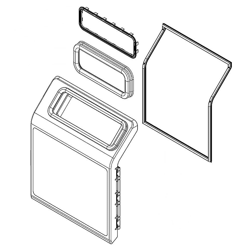 Photo of Part #w11268536, Door-Ice | 16.50 x 16.50 x 5.50 from Repair Parts Direct