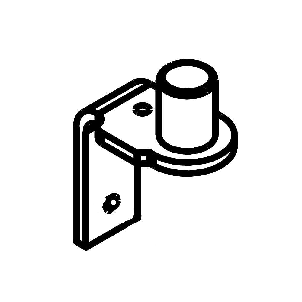 Photo of GE Part #w11269265, Hin-Door | 3.00 x 3.00 x 1.75 from Repair Parts Direct