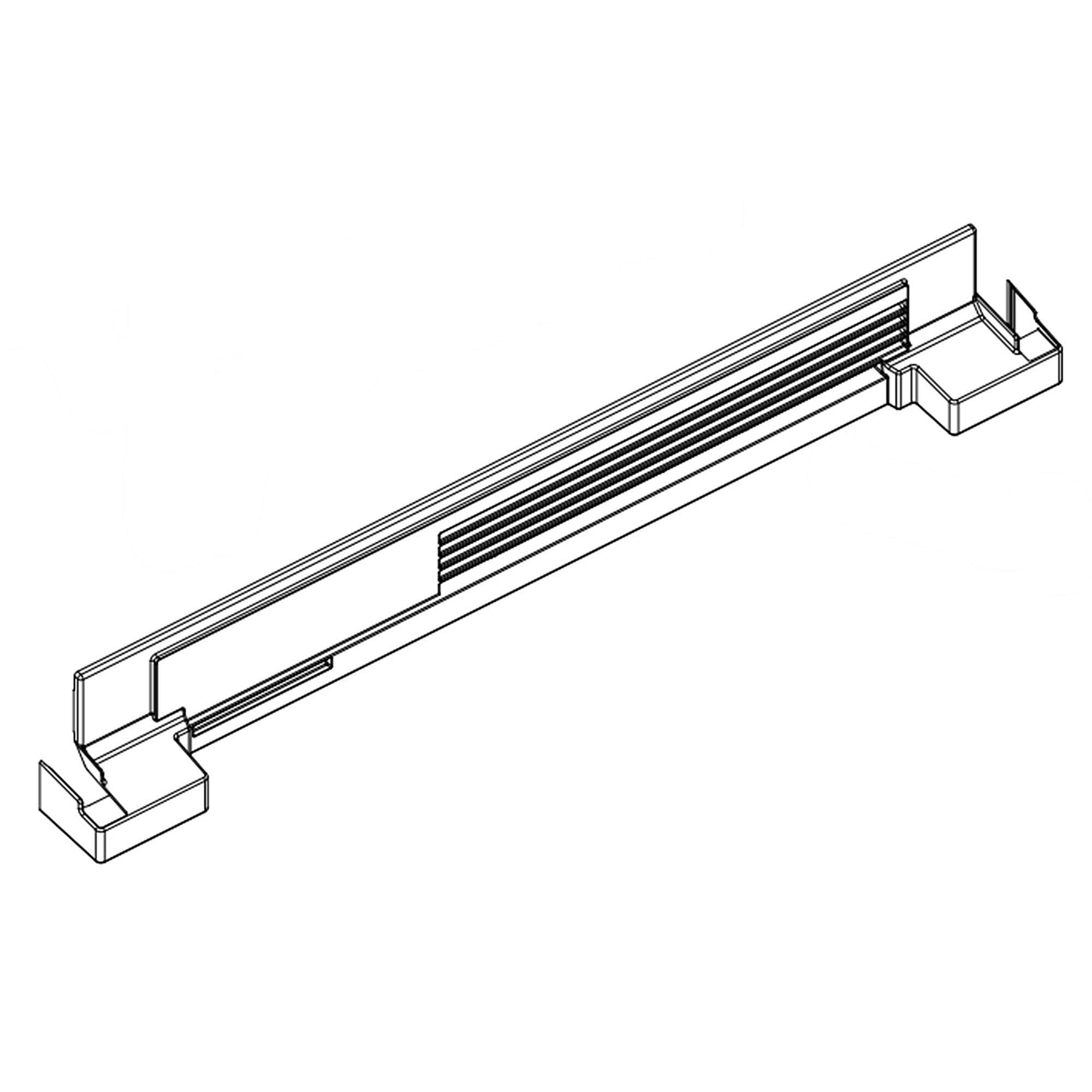 Part #w11282561, Grille / 37.50 x 7.75 x 4.75