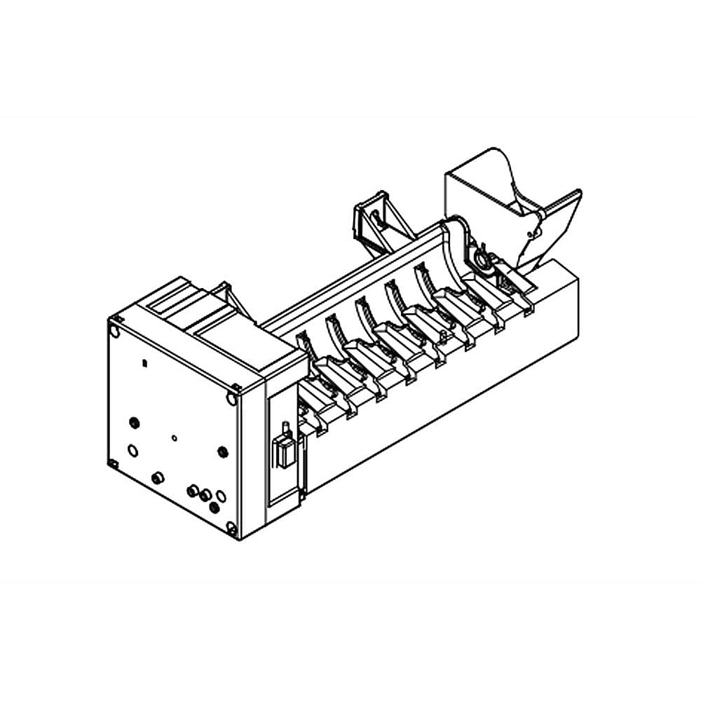 Part #w11284458, Whirlpool Refrigerator Ice Maker (Replaces W11088559) / 15.00 x 7.50 x 7.50
