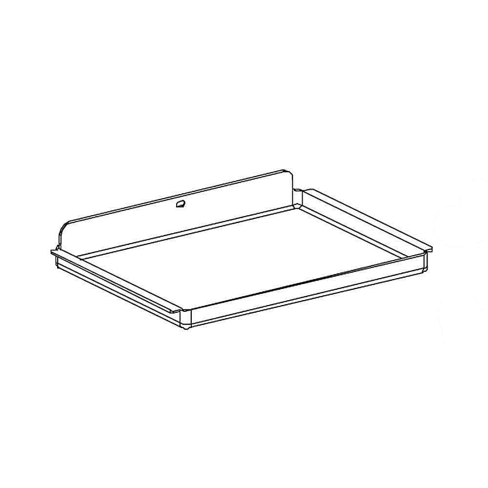 Part #w11290643, Water Tray / 10.00 x 7.50 x 2.00